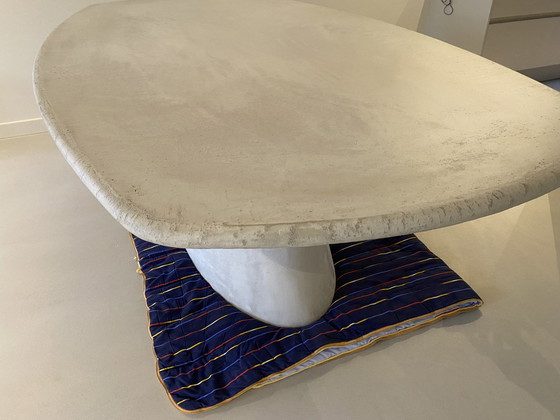 Image 1 of Goossens Dining Table Stone Danish Oval