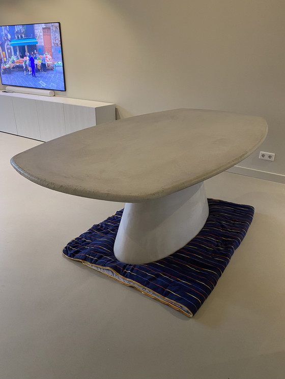 Image 1 of Goossens Dining Table Stone Danish Oval