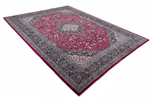 Hand-knotted Kashmar oriental rug - 400 X 302 Cm