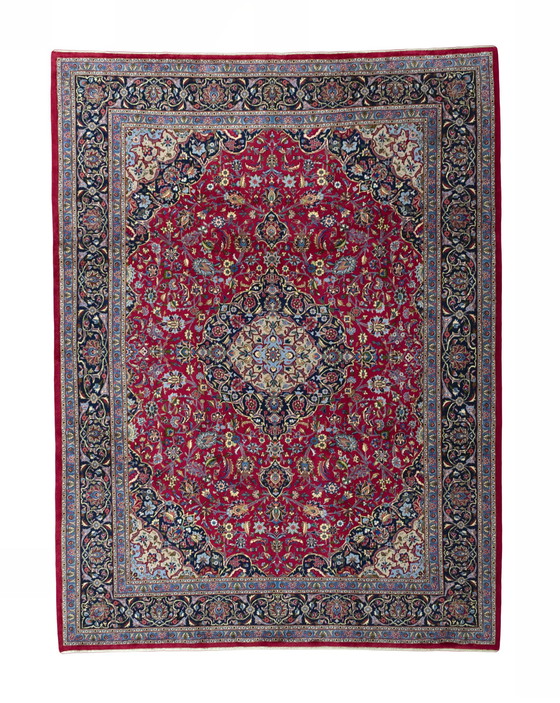 Image 1 of Hand-knotted Kashmar oriental rug - 400 X 302 Cm