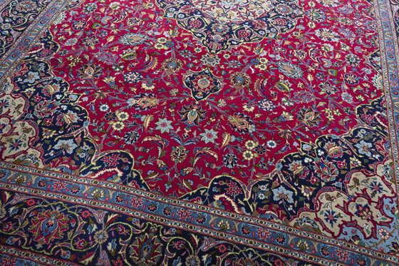 Image 1 of Hand-knotted Kashmar oriental rug - 400 X 302 Cm