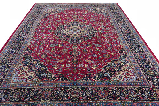 Image 1 of Hand-knotted Kashmar oriental rug - 400 X 302 Cm