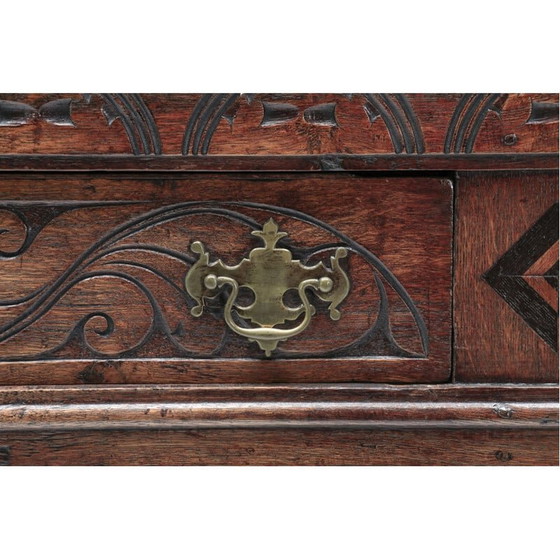 Image 1 of Credenza alta Biedermeier vintage, Germania, anni '40 dell'Ottocento
