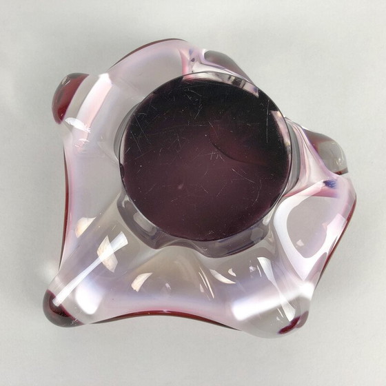 Image 1 of Vintage Art glass bowl by Josef Hospodka for Chribska Glassworks, 1960s