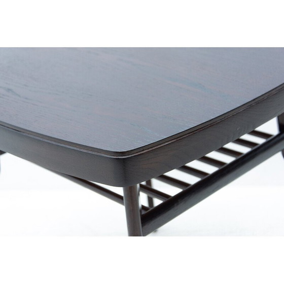 Image 1 of Vintage oak coffee table for Jitona, Czechoslovakia 1950s