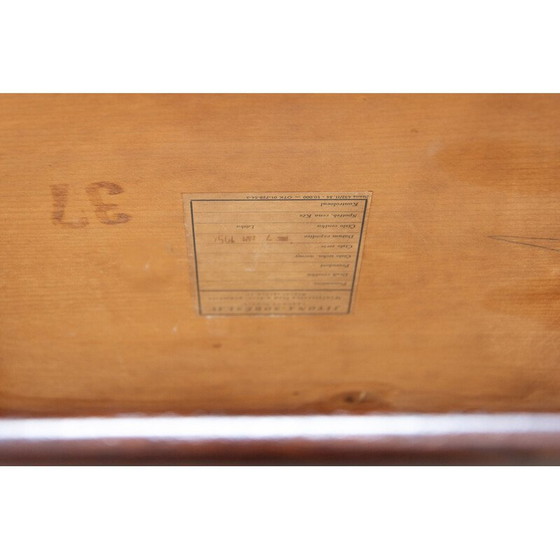 Image 1 of Vintage oak coffee table for Jitona, Czechoslovakia 1950s