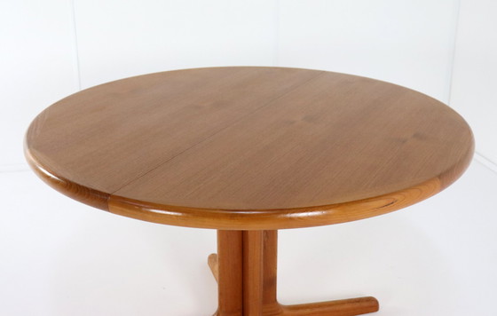 Image 1 of Johs. Kristoffersen & Son Round Dining Table 'Bjerget' Vintage