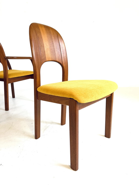 Image 1 of 6X Restored Dining Chair, Holstebro Møbelfabrik '70