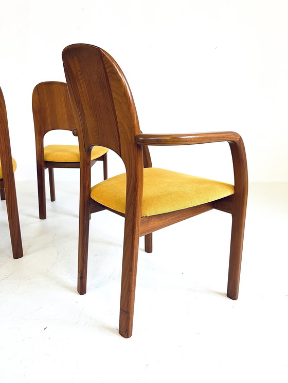 Image 1 of 6X Restored Dining Chair, Holstebro Møbelfabrik '70