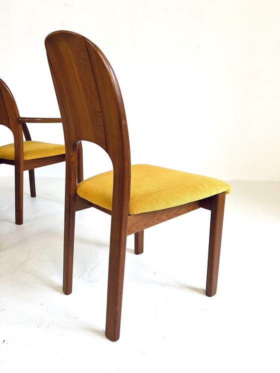 Image 1 of 6X Restored Dining Chair, Holstebro Møbelfabrik '70