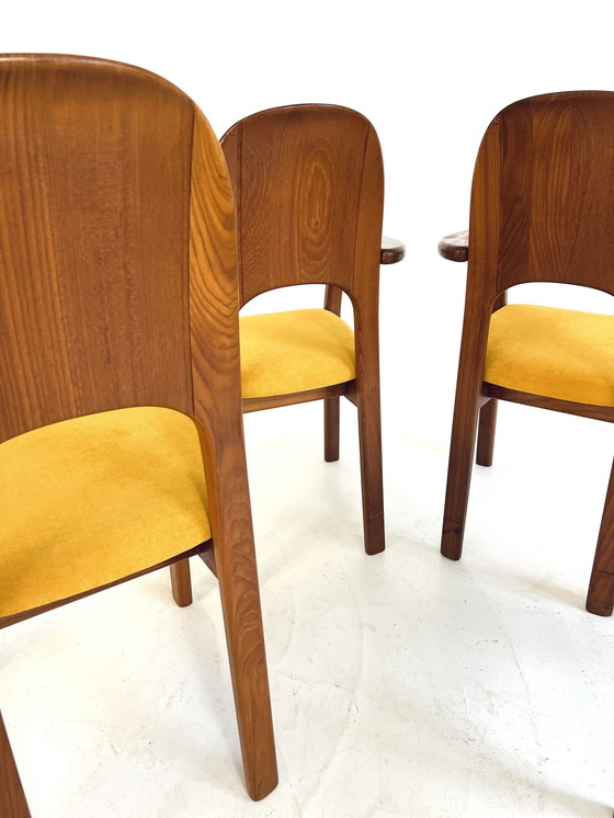 Image 1 of 6X Restored Dining Chair, Holstebro Møbelfabrik '70