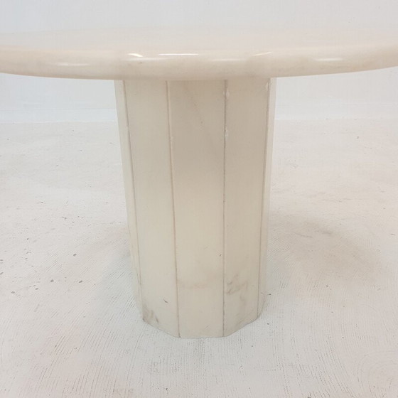 Image 1 of Set of 3 Italian vintage marble side tables, 1970s