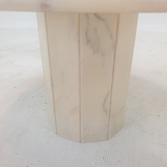 Image 1 of Set of 3 Italian vintage marble side tables, 1970s