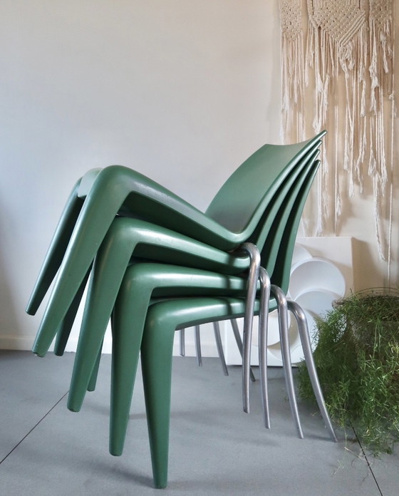 Image 1 of 4x Vitra Philippe Starck 'Louis 20' Chairs