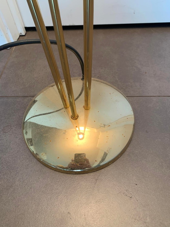Image 1 of Lampadaire vintage en laiton