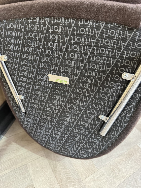 Image 1 of 5X Artifort Megan Interglobe Marrón