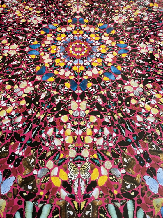 Image 1 of Damien Hirst, Superstition, Orginal Gallery Exhibition Poster, Printed In The New York