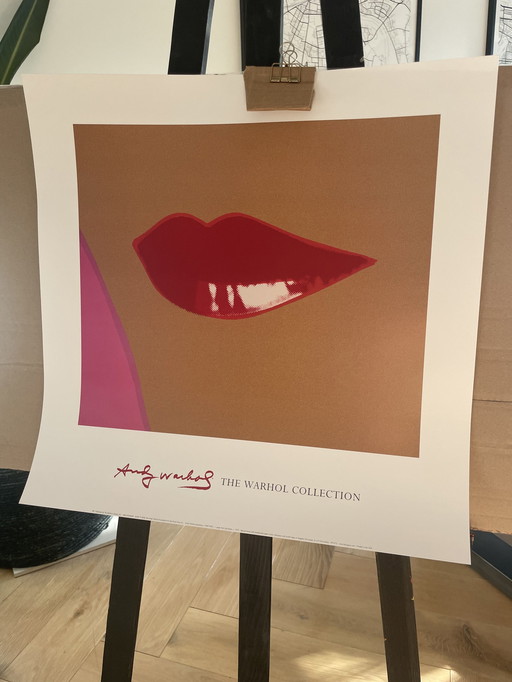 Andy Warhol (1928-1987), ( Lips Book c.1975), copyright 2006 The Andy Warhol Foundation for the Visual