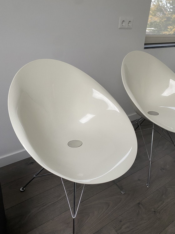 Image 1 of 6x Eros Kartell Chairs