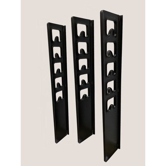 Image 1 of Set of 3 vintage mobile wall coat racks, 1970