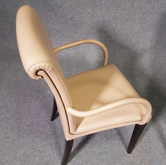 Image 1 of 2 2 x Poltrona Frau Vittoria dining chair