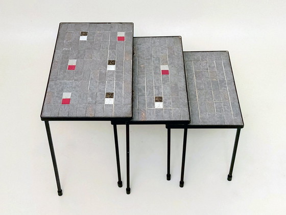 Image 1 of Side tables Mado Jolain Years 60s