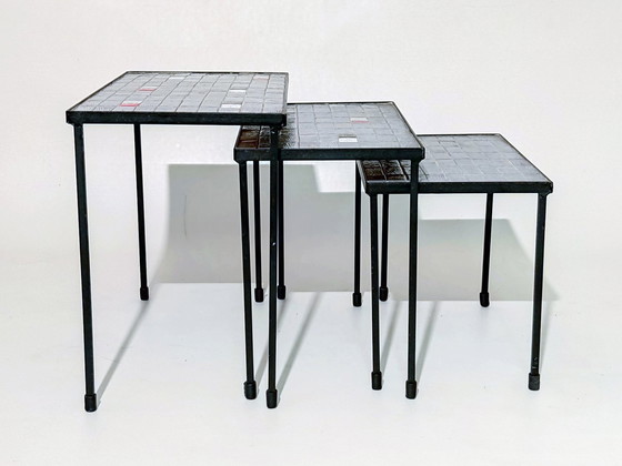 Image 1 of Side tables Mado Jolain Years 60s