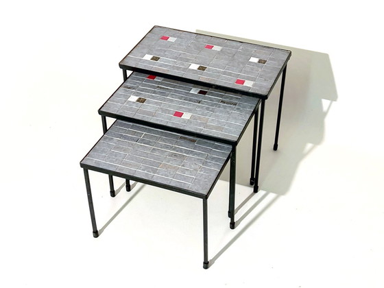 Image 1 of Side tables Mado Jolain Years 60s