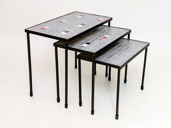 Image 1 of Side tables Mado Jolain Years 60s