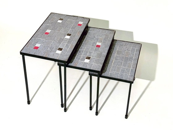 Image 1 of Side tables Mado Jolain Years 60s