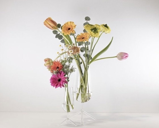 Image 1 of Maarten Baptist Set of Tripod Vases Model Louise