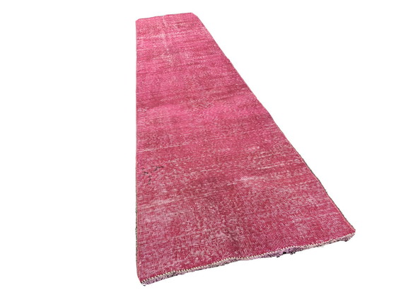 Image 1 of Distressed Turkish Narrow Runner 336 X 71 cm