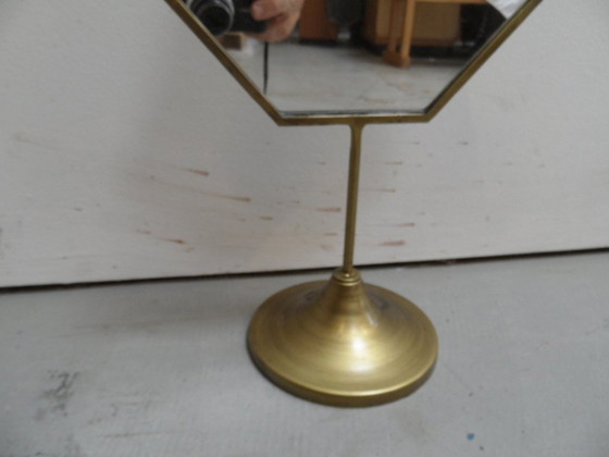 Image 1 of Vintage Set Of 2 Make-Up Mirrors 1960'S