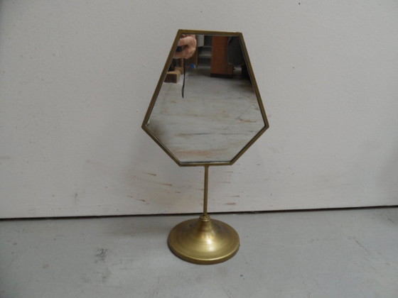 Image 1 of Vintage Set Of 2 Make-Up Mirrors 1960'S