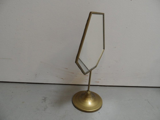 Image 1 of Vintage Set Of 2 Make-Up Mirrors 1960'S