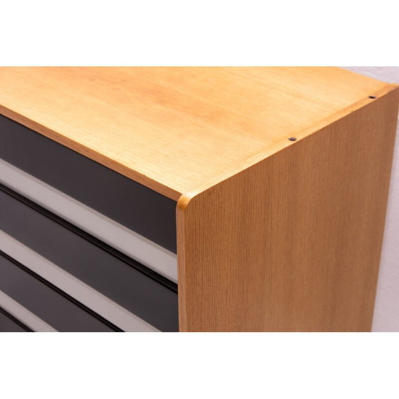 Image 1 of Cassettiera vintage n. U-453 in legno di faggio di Jiří Jiroutek per Interiér Praha, Cecoslovacchia 1960