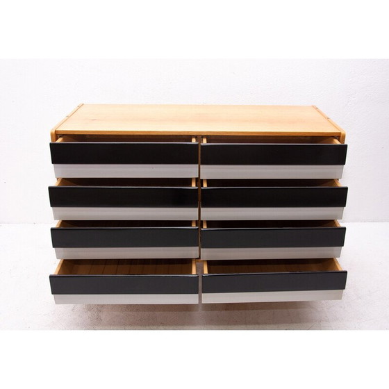 Image 1 of Cassettiera vintage n. U-453 in legno di faggio di Jiří Jiroutek per Interiér Praha, Cecoslovacchia 1960