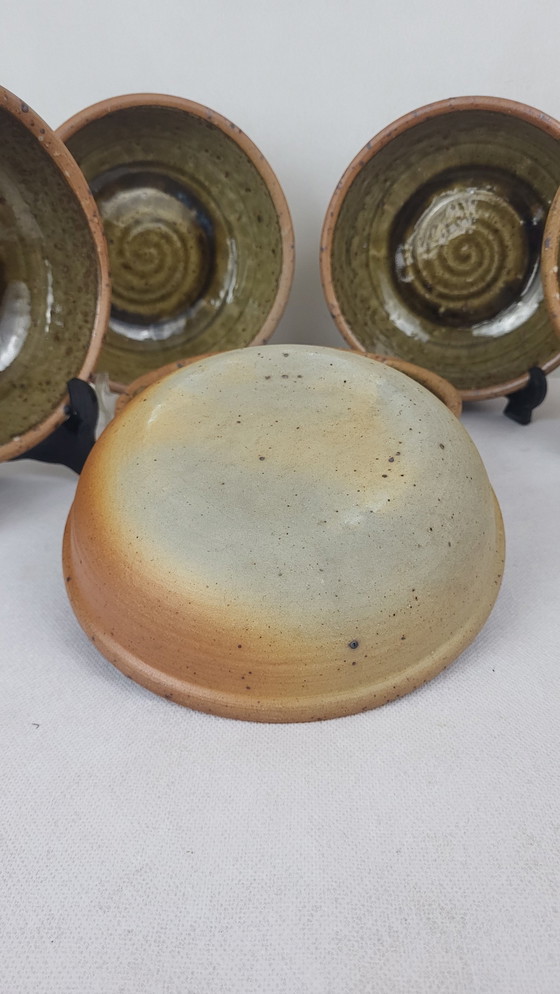 Image 1 of 6 Pyrity Stoneware Soup Plates / Bowls