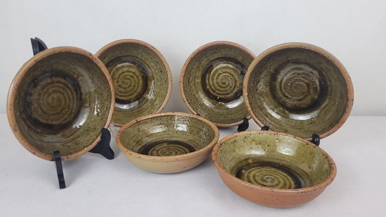 Image 1 of 6 Pyrity Stoneware Soup Plates / Bowls