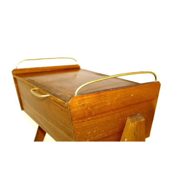 Image 1 of Lavoratore di faggio vintage Svezia anni '60