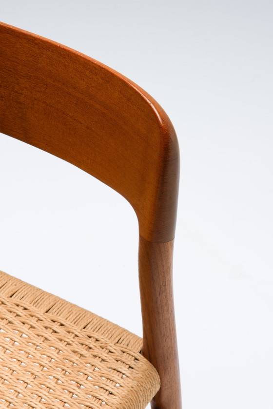 Image 1 of Set Of 4 'Model 75' Dining Chairs - Niels O. Møller