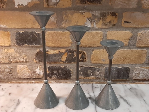 3x Chandeliers vintage