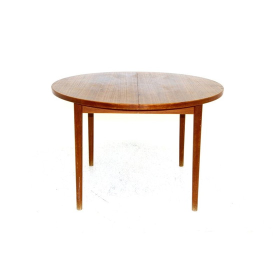 Image 1 of Vintage rosewood circular table, Sweden 1960