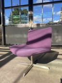 Purple Mid - Century Modern Catifa 60'S Chair
