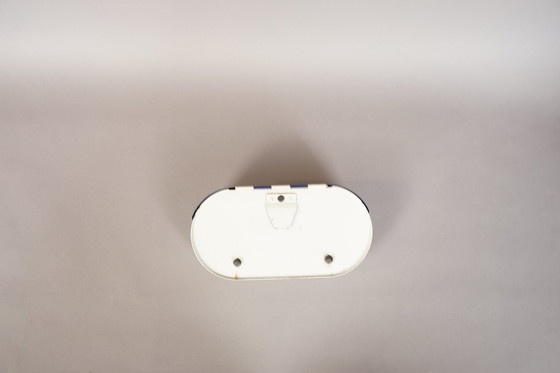 Image 1 of Small pill-shaped vintage pewter cabinet, 1970s