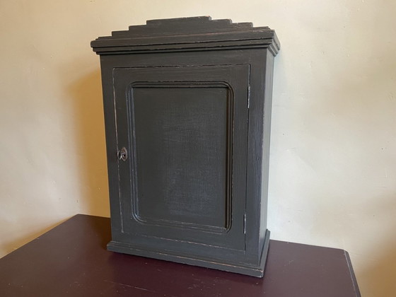 Image 1 of Wall cabinet Kitchen cabinet Toilet cabinet Art Deco 1930s French