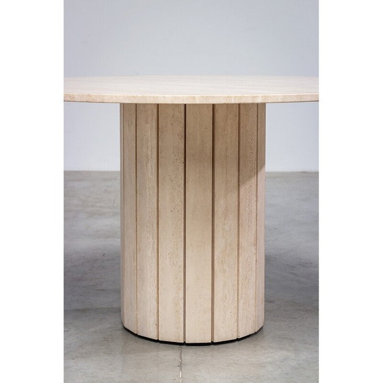 Image 1 of Vintage postmodern architectural dining table, 1970