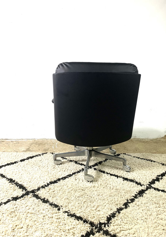 Image 1 of Office Chair In Leatherette By Vaghi, Italy, 1960s