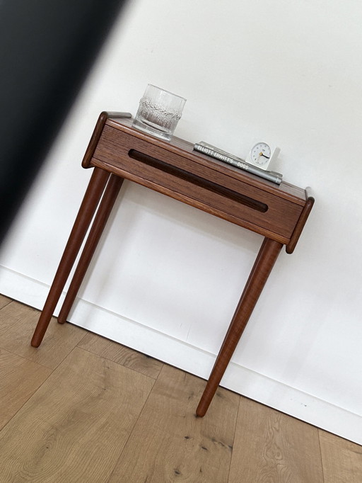 Danish Teak Nightstand Table de chevet Sideboard