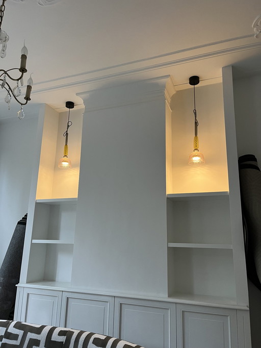 2 X Giopato & Coombes Pendant Lamp Flaute